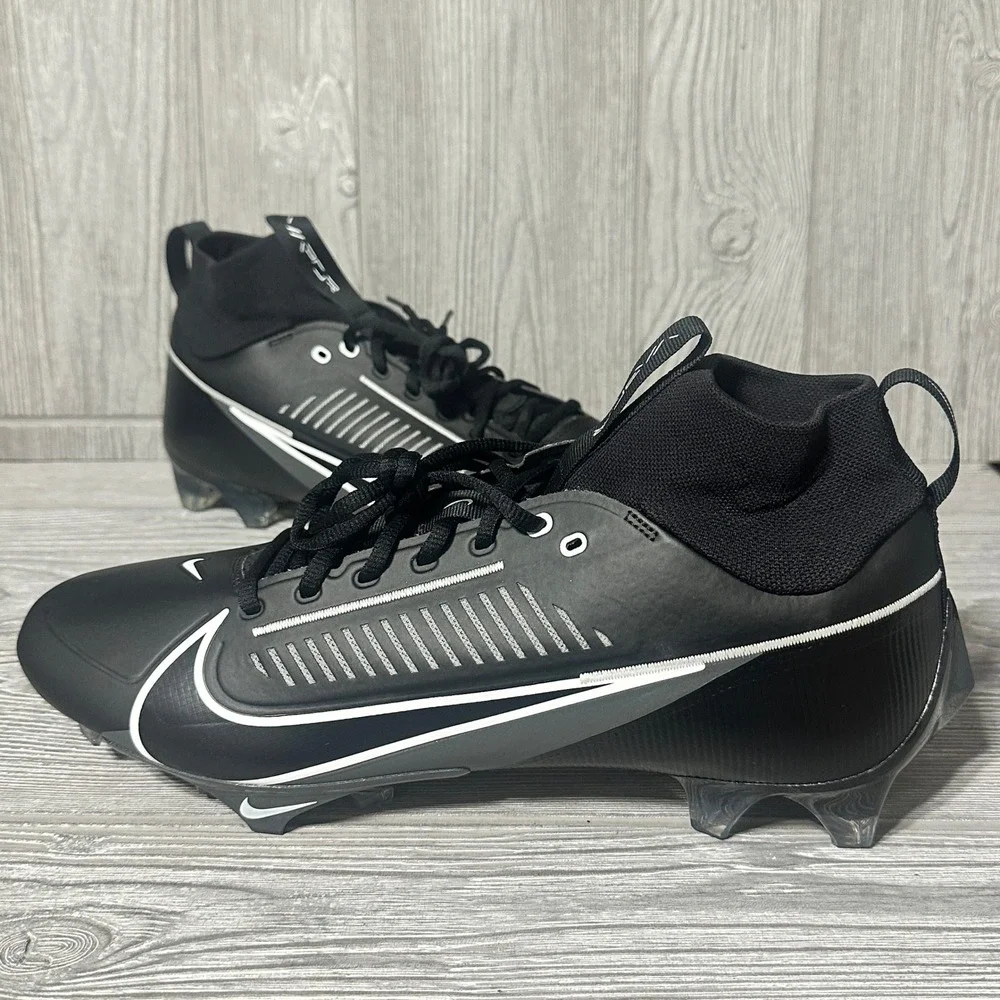 Nike Vapor Edge Pro 360 2 TB Promo 'Black Iron Grey' Football Cleats Mens 14 New